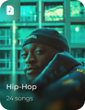 Hip-Hop playlist card